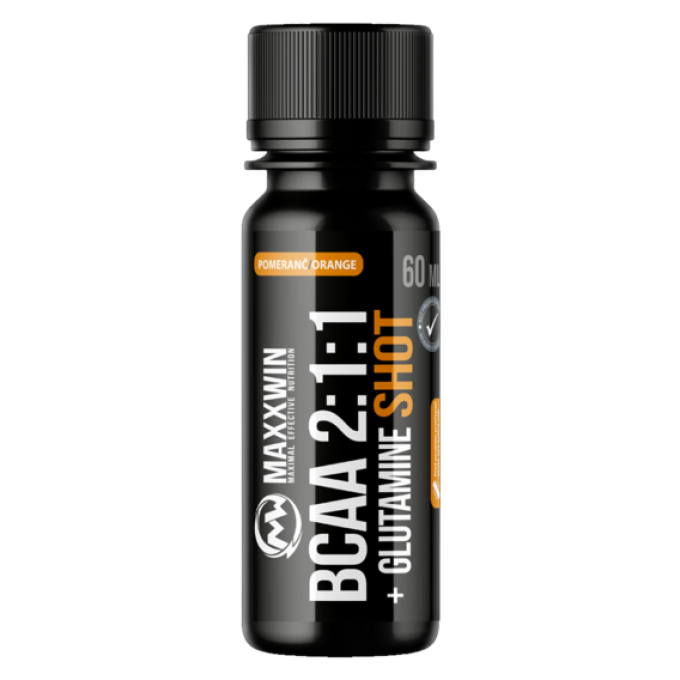 MAXXWIN BCAA + Glutamine shot 60ml pomeranč