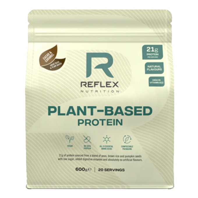 Reflex Plant Based Protein 600 g kakao, karamel