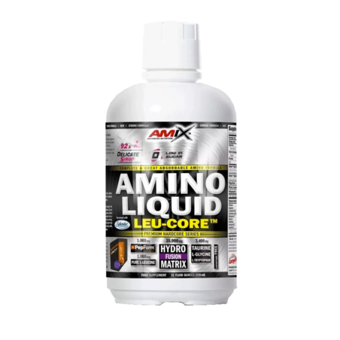 Amix Amino Liquid LEU-CORE 920ml čokoláda