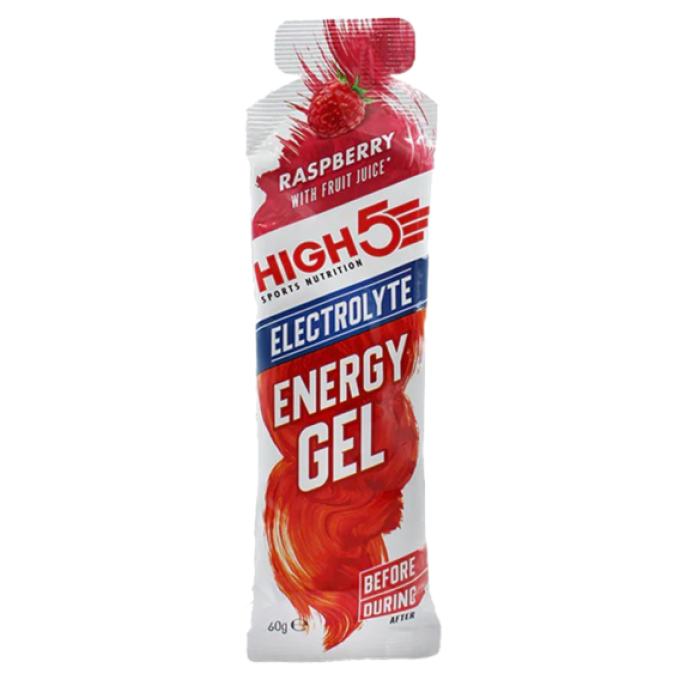 HIGH5 Electrolyte Energy Gel 60 g malina