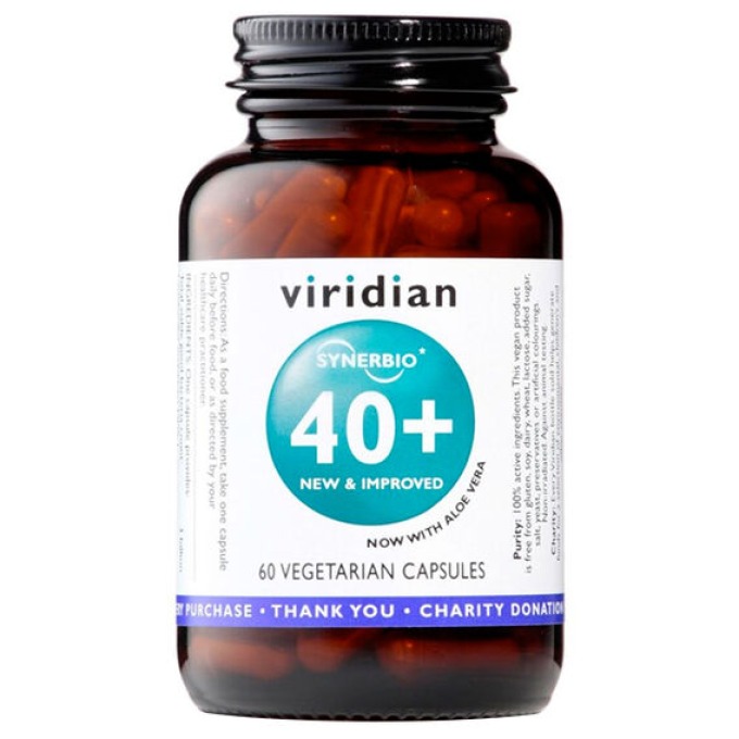 Viridian Synerbio 40+ 60 kapslí