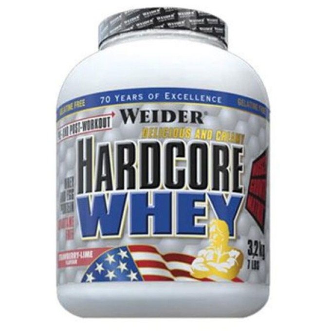 Weider Hardcore Whey 3178 g jahoda, limetka