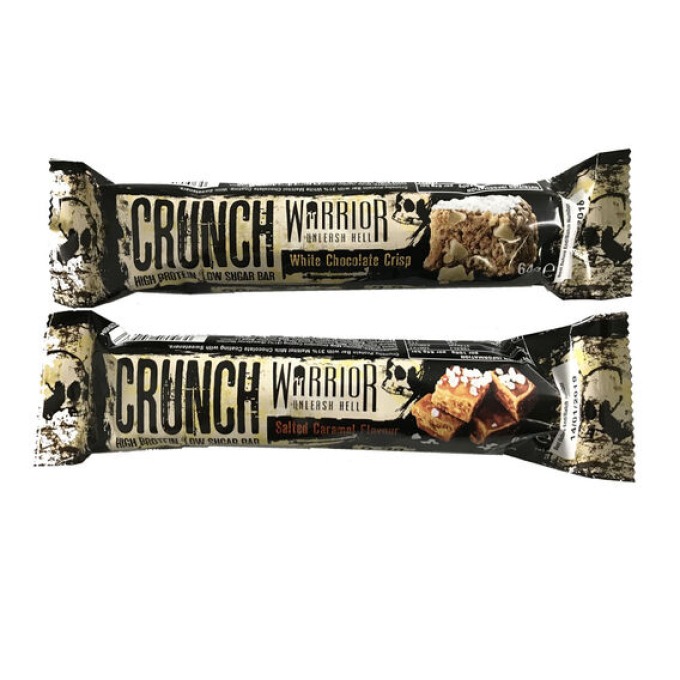 Warrior CRUNCH Bar 64 g bílá čokoláda