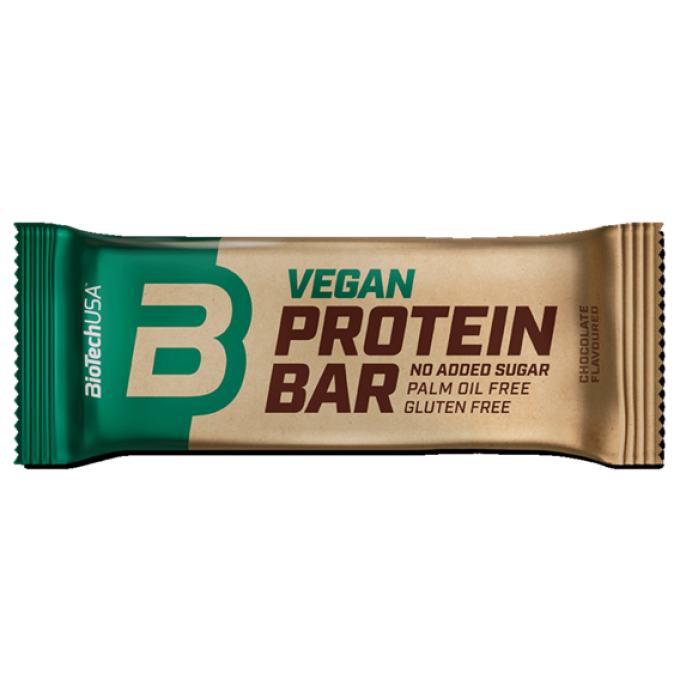 BiotechUSA Vegan Protein Bar 50 g čokoláda