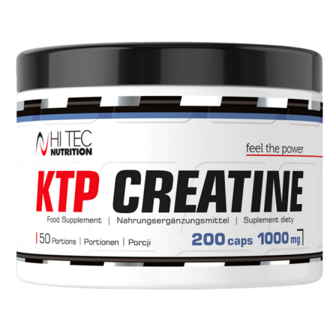 HiTec KTP Creatine 200 kapslí