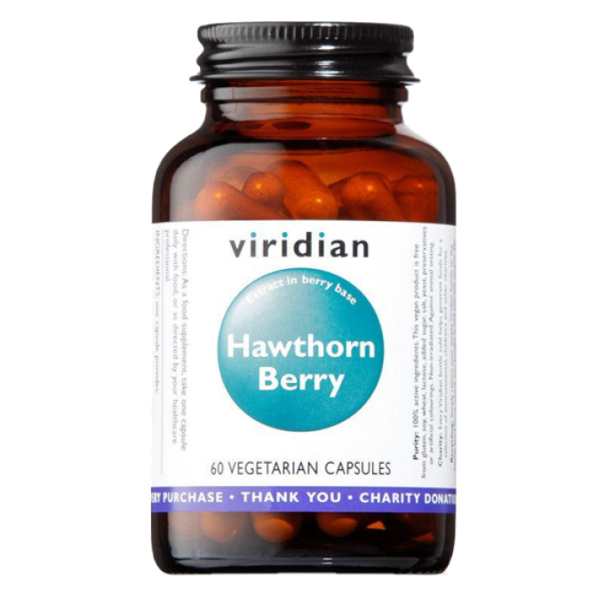 Viridian Hawthorn Berry 60 kapslí