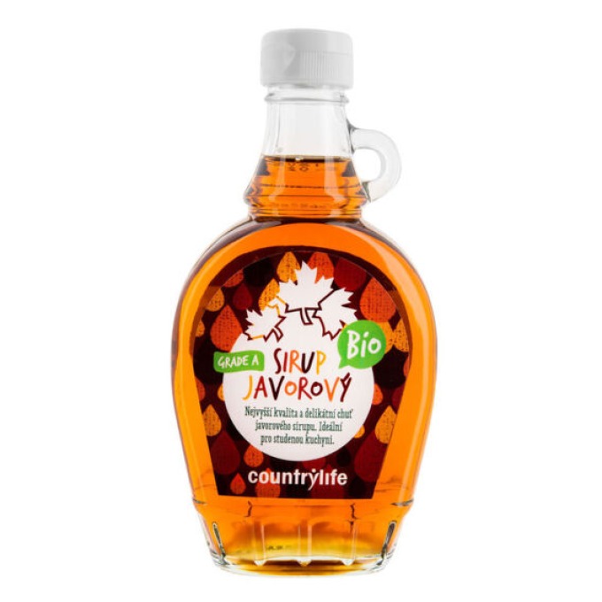 Country Life Sirup javorový Grade A BIO 250ml