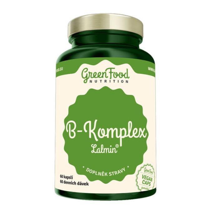 GreenFood B-Komplex Lalmin 60 kapslí