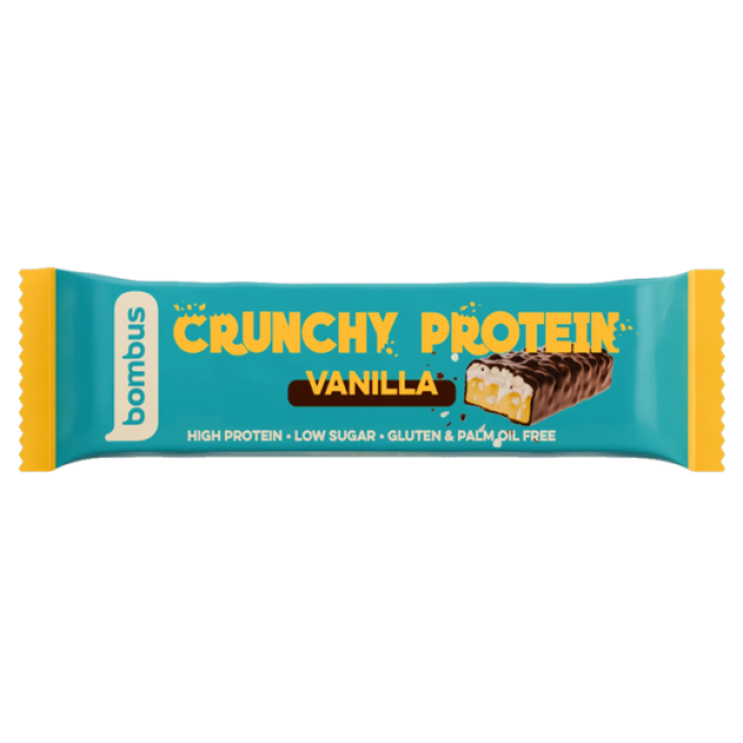 Bombus Crunchy protein 50 g malina