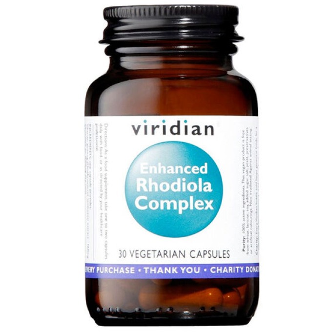 Viridian Enhanced Rhodiola Complex 90 kapslí