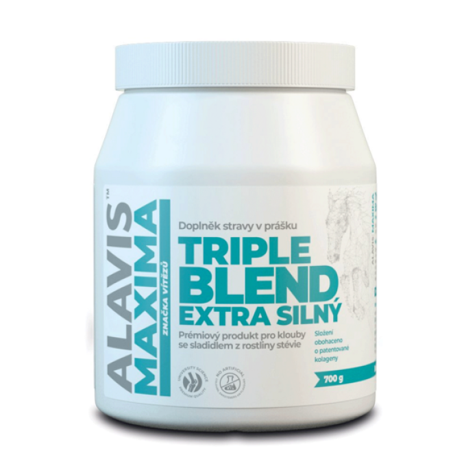 Alavis MAXIMA Triple Blend Extra Silný 700 g bez příchutě