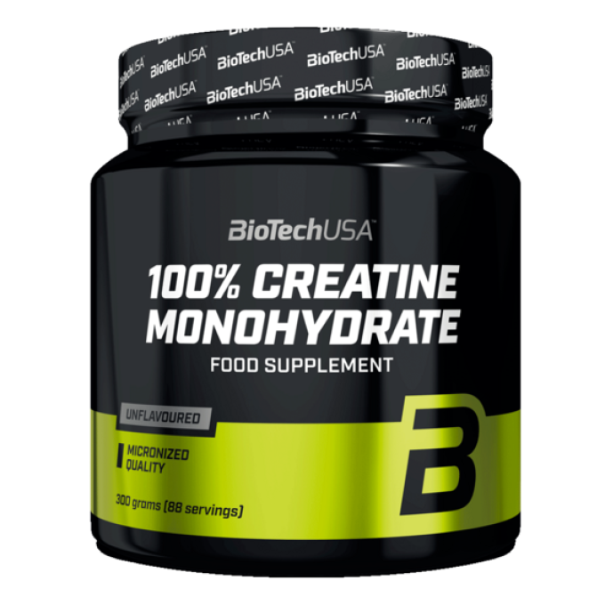 BiotechUSA 100% Creatine Monohydrate 300 g bez příchutě