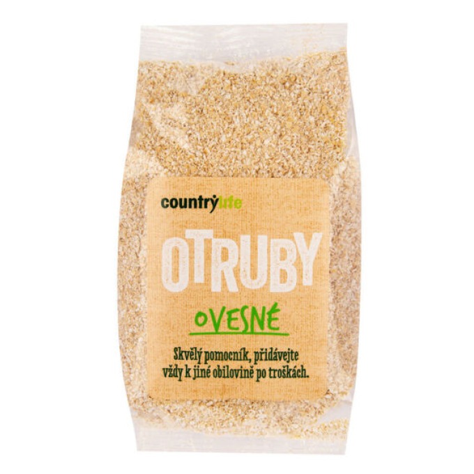 Country Life Otruby ovesné 250 g bez příchutě