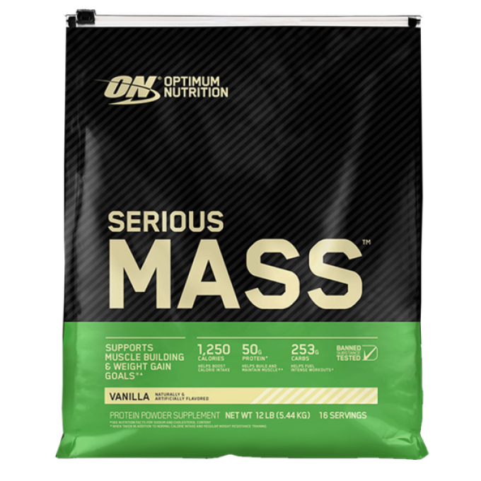 Optimum Serious Mass 5450 g čokoláda