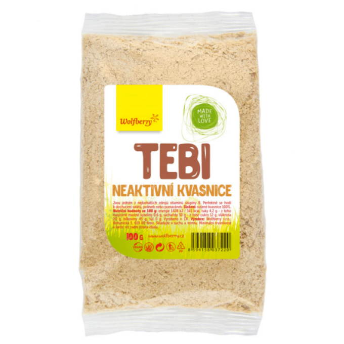 Wolfberry Tebi - neaktivní kvasnice 100 g