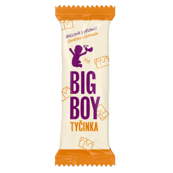 Big Boy Tyčinka z datlí 55 g slaný karamel