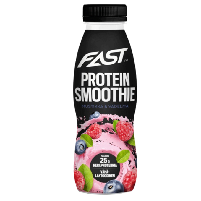 FAST Protein Smoothie 330ml malina, borůvka