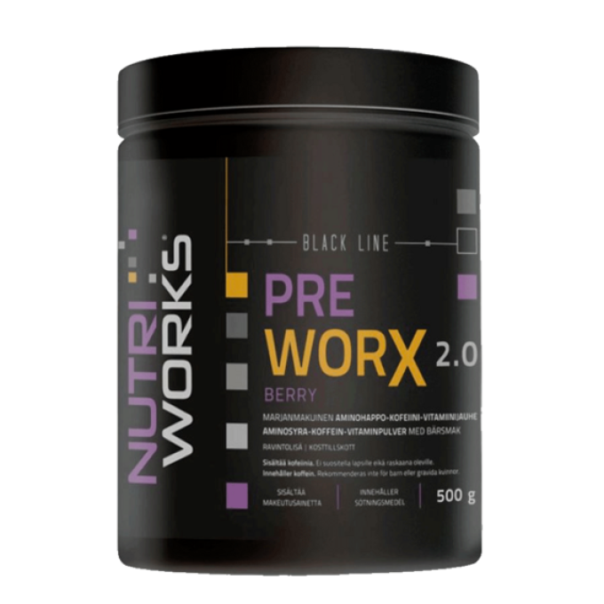 NutriWorks Pre Worx NEW 500 g lesní plody