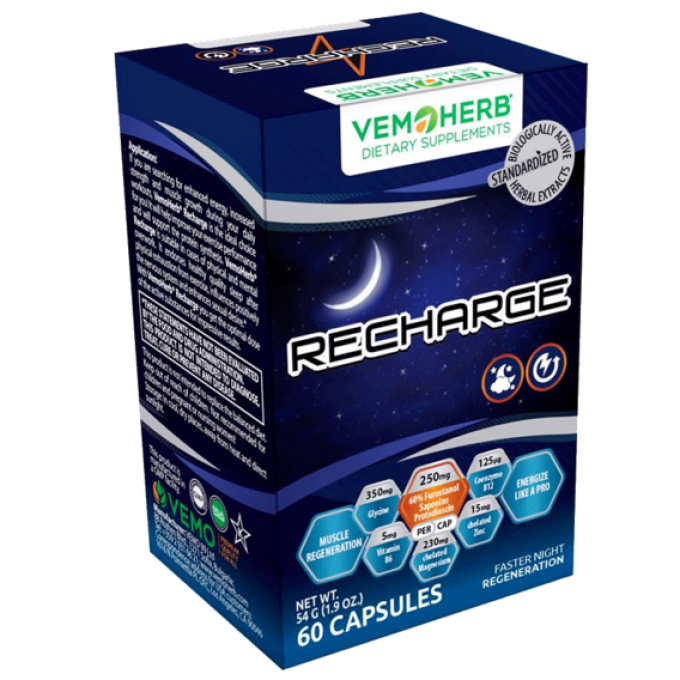 Vemoherb Recharge 60 kapslí