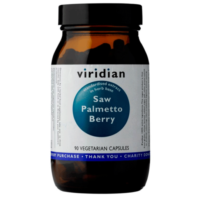 Viridian Saw Palmetto Berry 90 kapslí