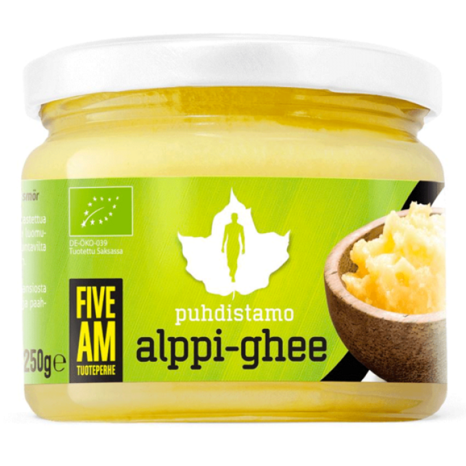 Puhdistamo Ghee (from Alps) BIO 250 g