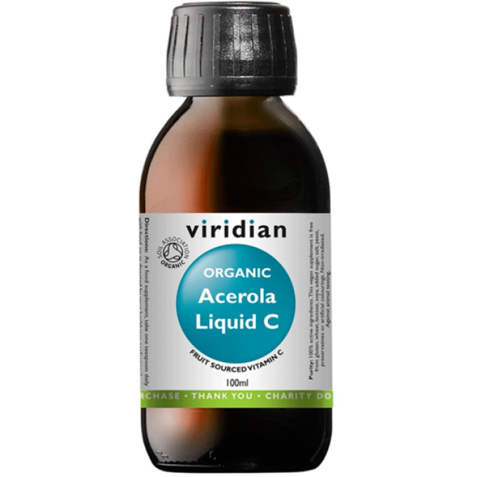 Viridian Acerola Liquid C Organic 100ml