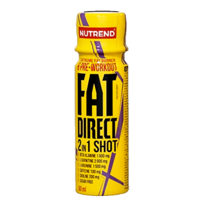 Nutrend Fat Direct shot 60ml bez příchutě