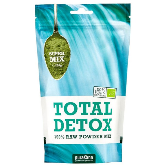 Purasana Total Detox Mix BIO 250 g bez příchutě