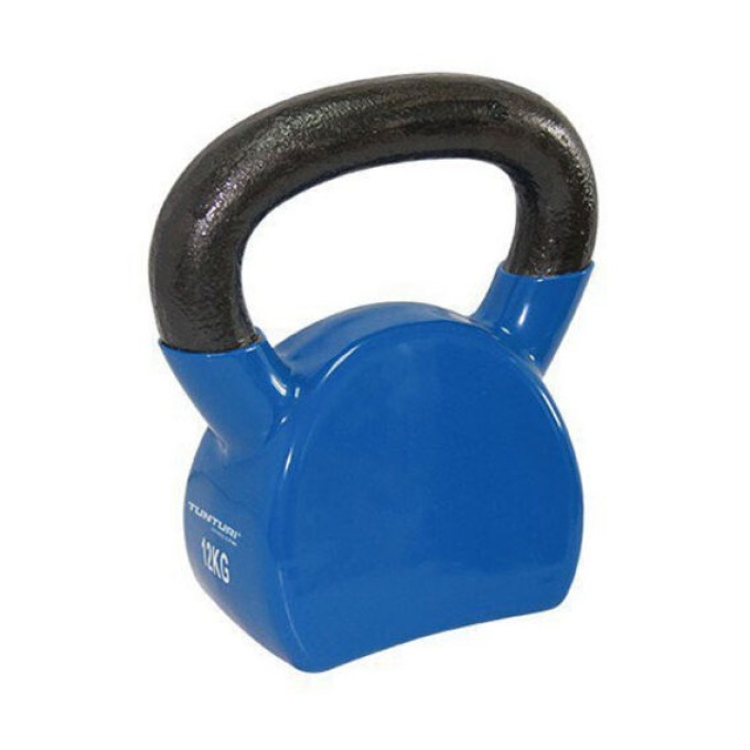 Tunturi Vinyl Kettlebell modrý - 12 kg 12kg