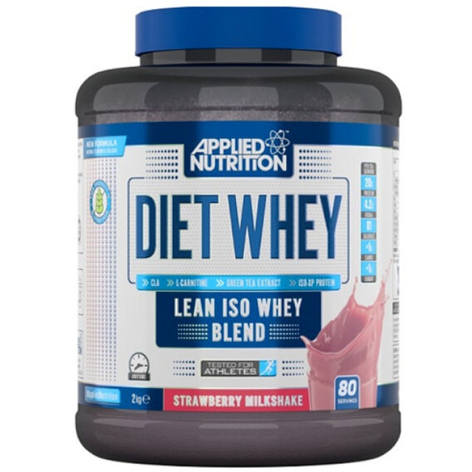 Applied Diet Whey 2000 g jahodový milkshake