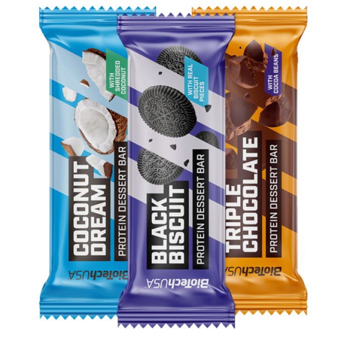 BiotechUSA Protein Dessert Bar 50 g kokosový sen