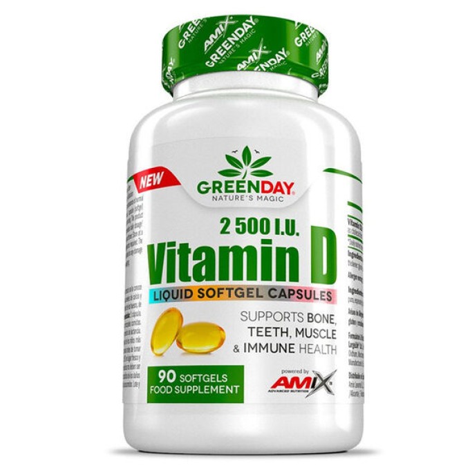 Amix Vitamin D 2500 I.U. 90 kapslí