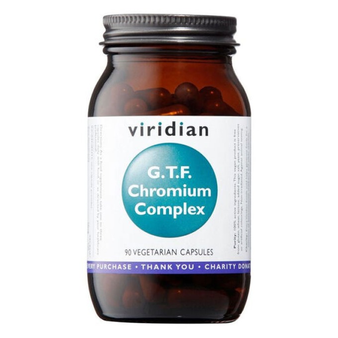 Viridian G.T.F. Chromium Complex 90 kapslí