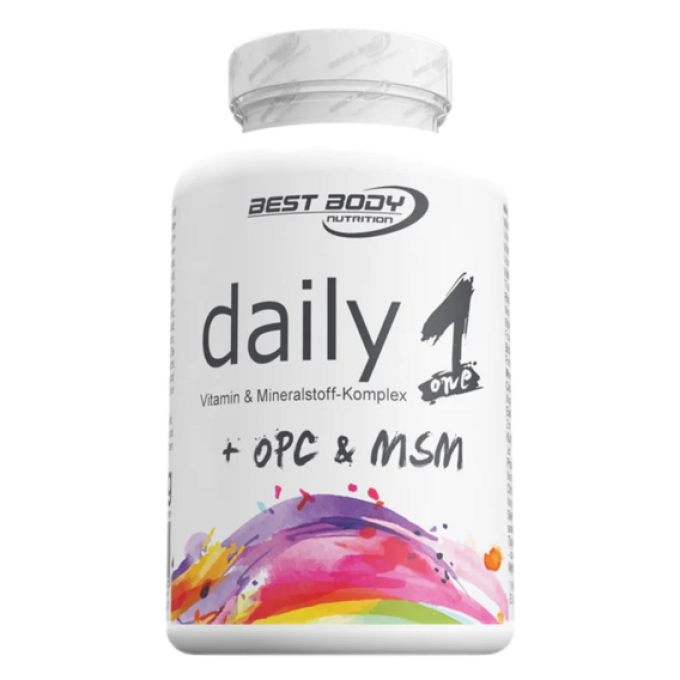 Best Body Daily one + OPC + MSM 100 kapslí