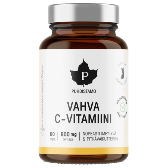 Puhdistamo Strong Vitamin C 60 kapslí