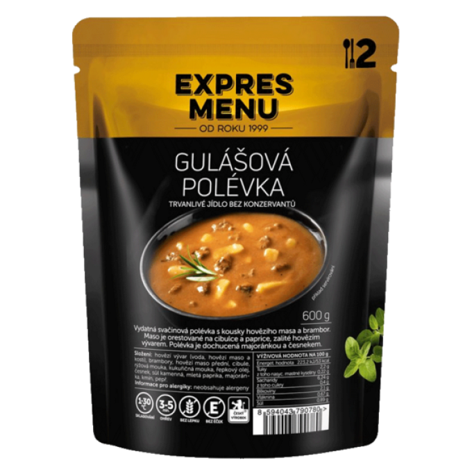 Expres menu Gulášová polévka 600 g