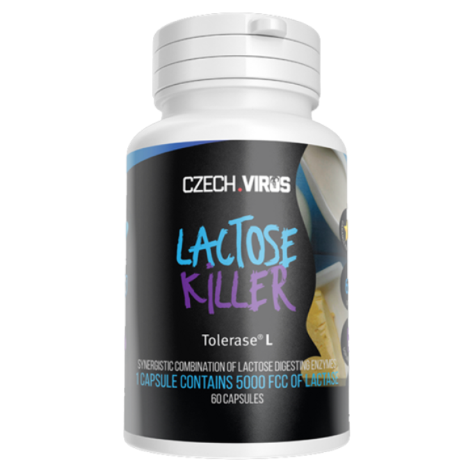 Czech Virus Lactose Killer 60 kapslí