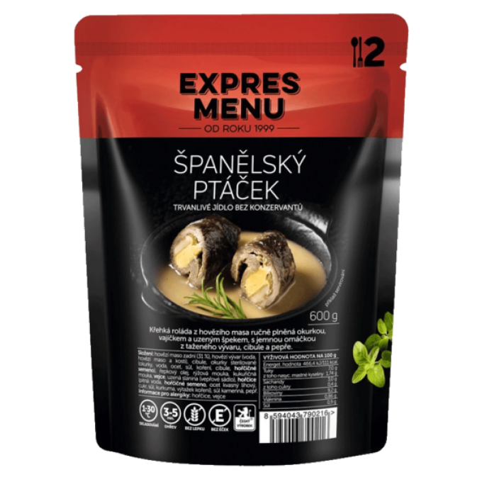 Expres menu Španělský ptáček 600 g