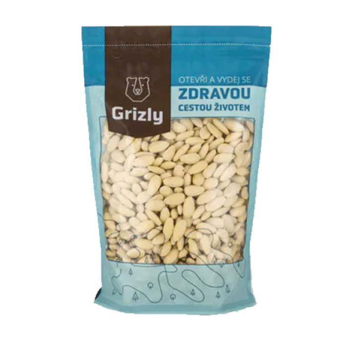 Grizly Mandle Natural loupané 500 g