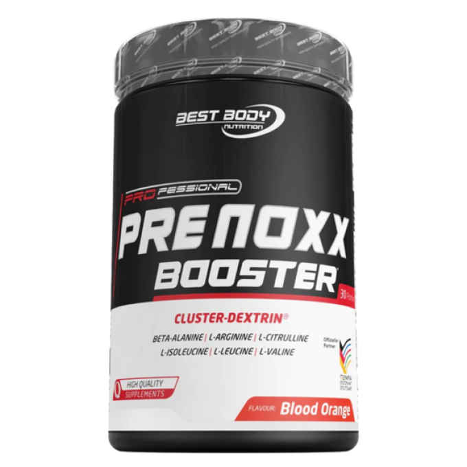 Best Body Professional Pre Noxx preworkout booster 600 g krvavý pomeranč