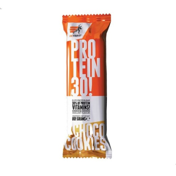 Extrifit Hydro Protein Bar 31 % 80 g čokoláda, cookies cream