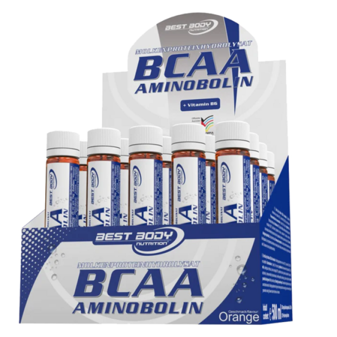 Best Body BCAA aminobolin 20 x 25 ml pomeranč