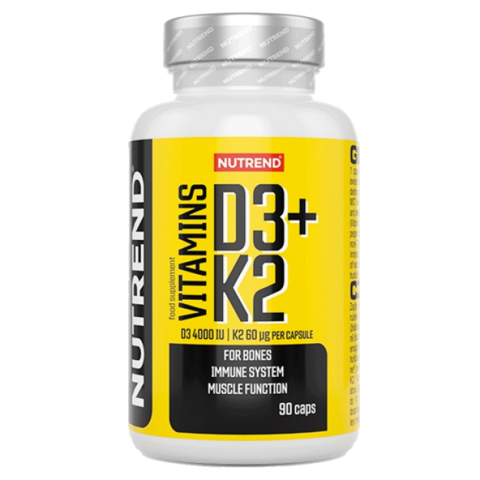 Nutrend Vitamin D3 + K2 90 kapslí