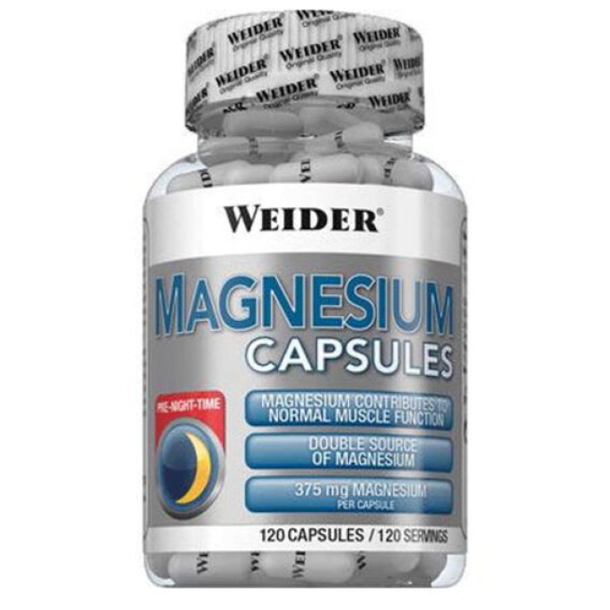 Weider Magnesium Caps 120 kapslí