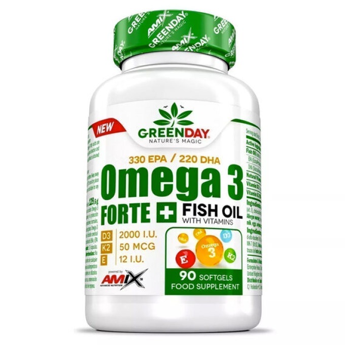 Amix Omega3 FORTE+ 90 kapslí