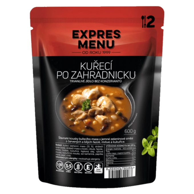 Expres menu Kuřecí po zahradnicku 600 g