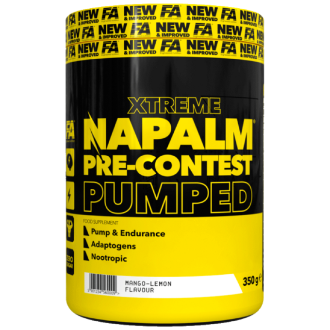 FA Xtreme Napalm Pre-Contest Pumped 350 g višeň, citron