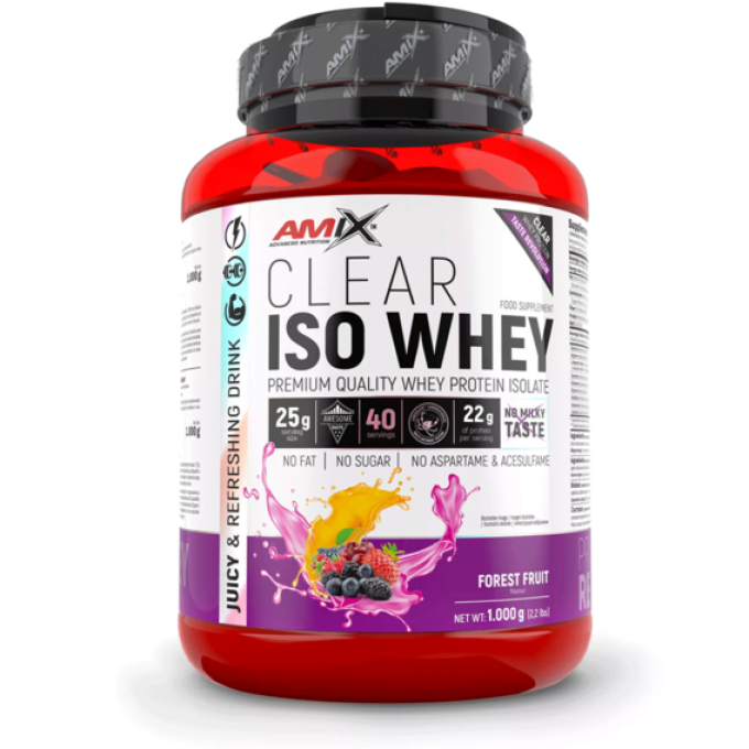 Amix Clear ISO Whey 500 g lesní plody