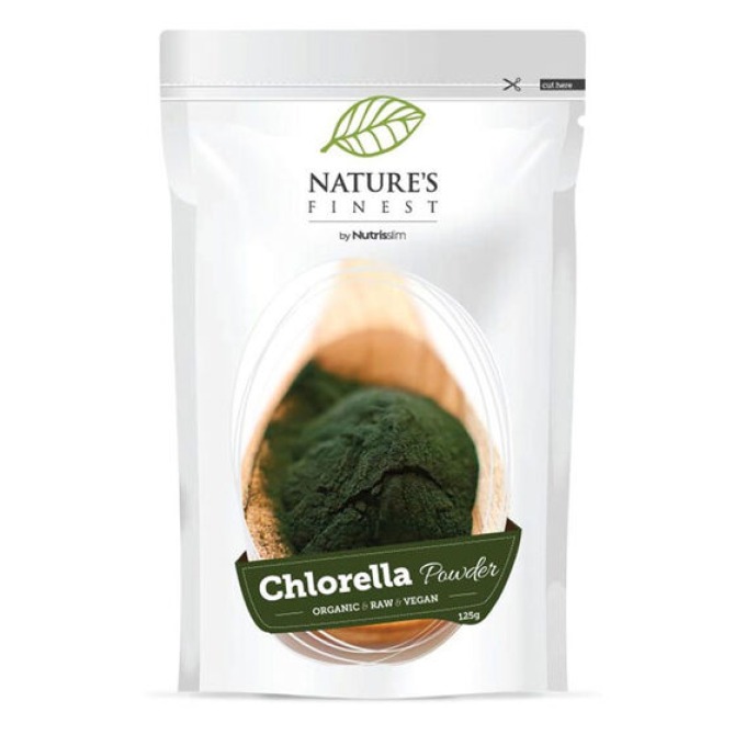 Nature's Finest Chlorella Powder 125 g bez příchutě