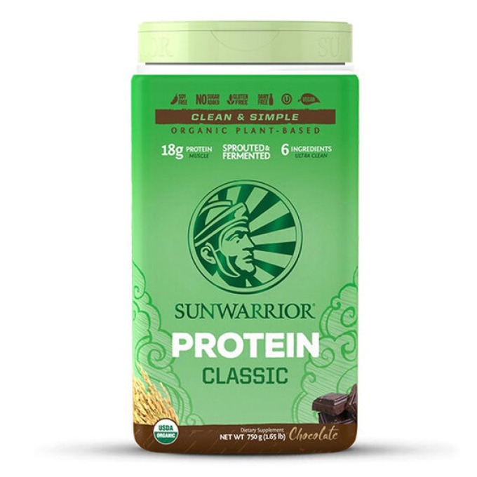 Sunwarrior Protein Classic Bio 375 g bez příchutě